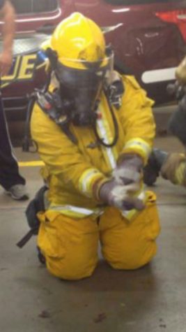 Senior works hard to become EMT