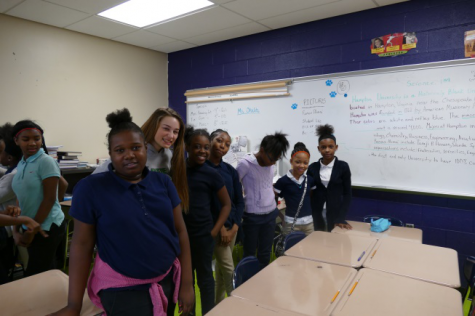 Interact Club gives back to East Cleveland elementary school