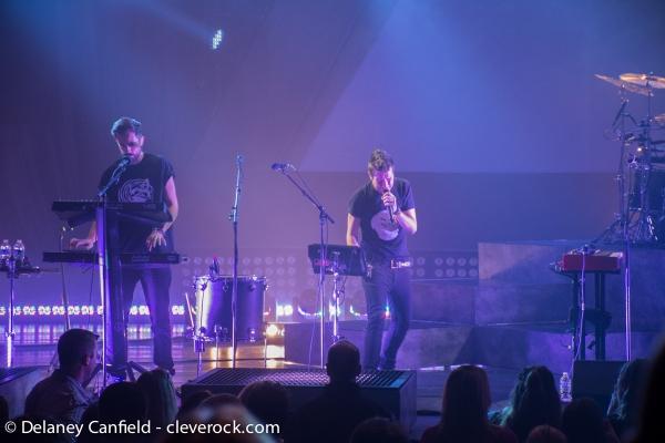 Bastille plays at EJ Thomas Hall in Akron, Ohio on Oct. 22, 2014. Photo © Delaney Canfield / CleveRock
