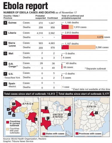 G-20 leaders call for more money, manpower and equipment to fight Ebola