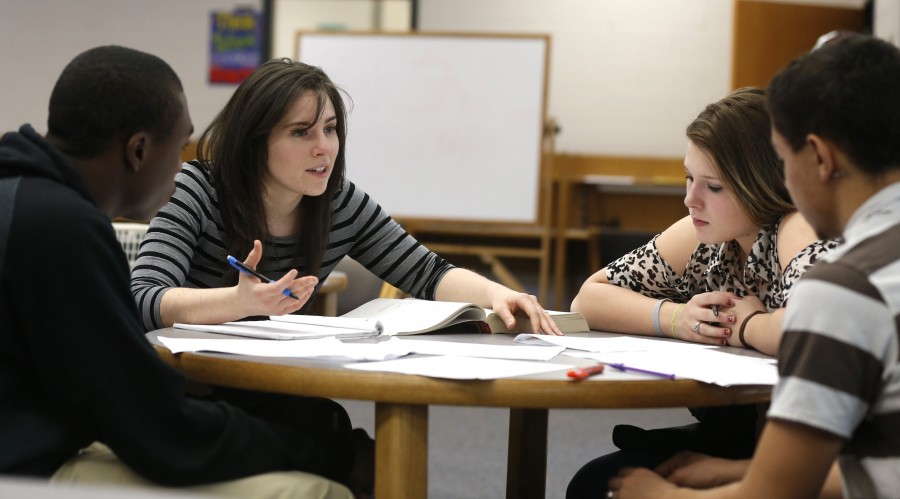 Students prepare for their English exams. (Ethan Hyman/Raleigh News & Observer/MCT)