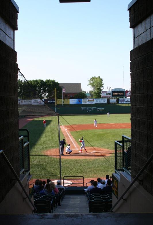 Coveleski Regional Stadium; home to the Class-A South Bend Cubs is known for a larger revenue among competing Class-A teams. Yet players are still paid less than the U.S. minimum wage.                