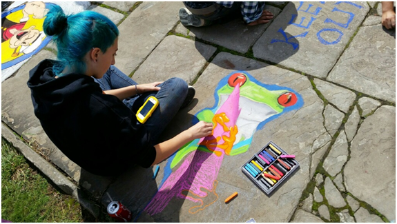 Chalk Festival unites communities