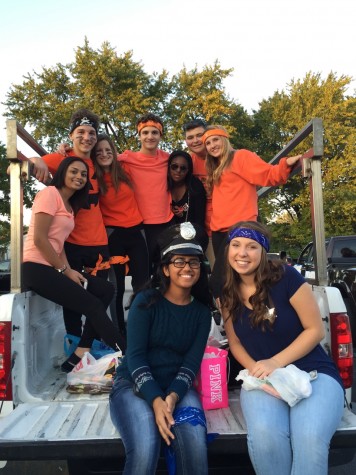 The Jailbreak Juniors donned convict and police apparel. Photo by Kayla McGarry.