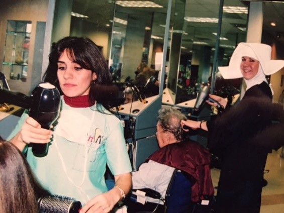 Pictured to the left is hairstylist Mandana Chriss, dressed up for Halloween as the employees of Richard-Carla for Hair always do. After over 40 years of running the place, owner Richard Providente knows the ins and outs of the business—from passion, to styles, and to keeping it fun. 