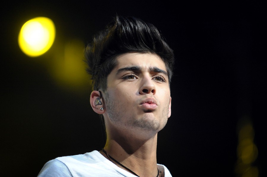 Zayn Malik, pictured here as a member of One Direction, performs at the Bank Atlantic Center in Sunrise, Florida, Sunday, July 1, 2012.