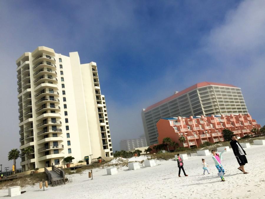 Many students will be traveling, some to resorts like this upscale Hilton Sandestin resort in Sandestin on the Florida panhandle.