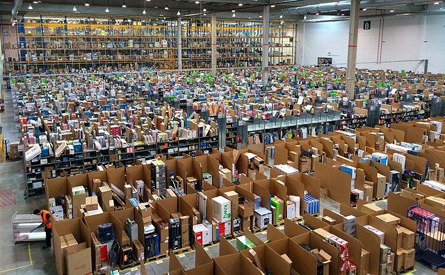 Amazon Fulfillment Centers around the country are especially busy during the holidays.