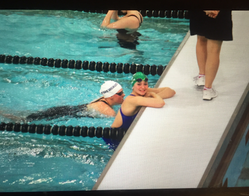 
Sophomore Gianna Ferrante competes in the 200 IM at the 2017 State Finals.