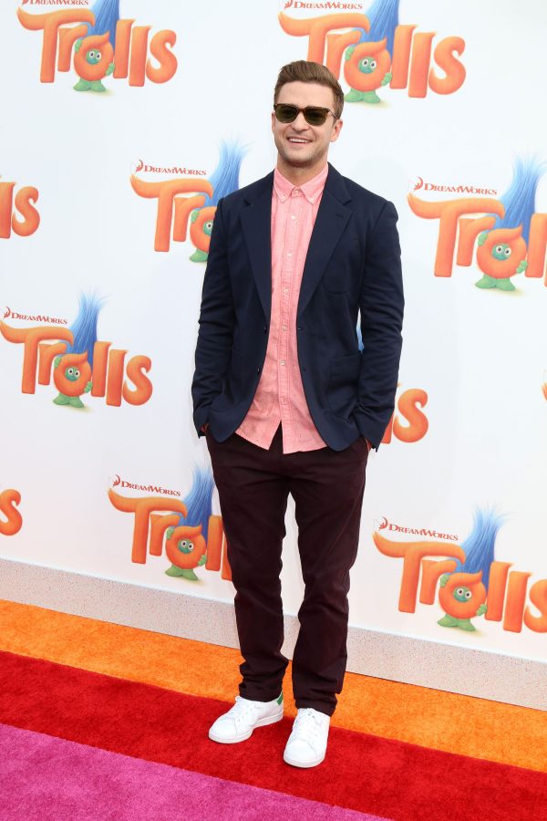 Justin Timberlake voices Branch, a grumpy character in Trolls.