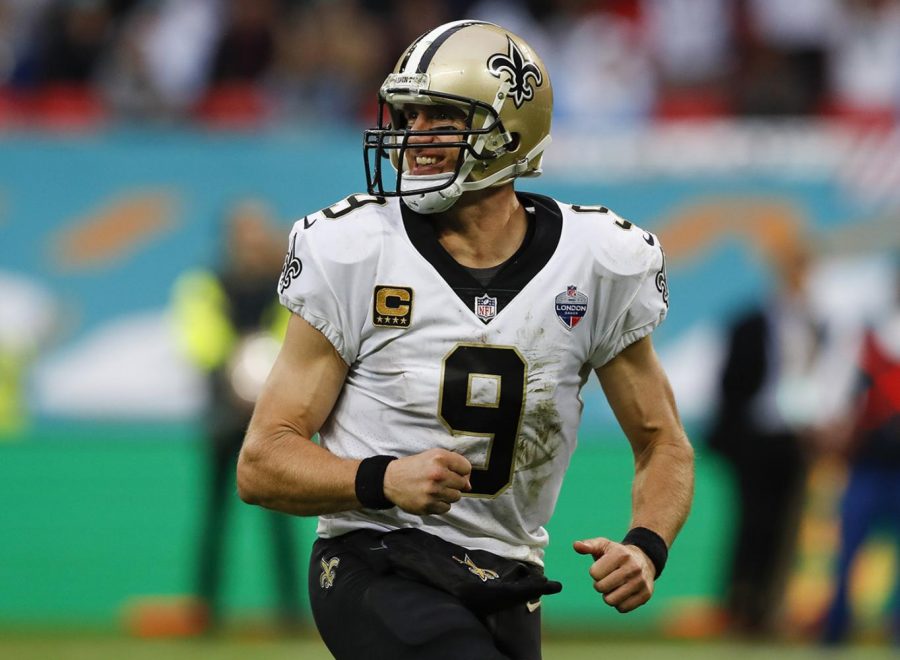Keep smiling: With a salary of $20 million per year, Drew Brees is the highest paid player in NFL history.