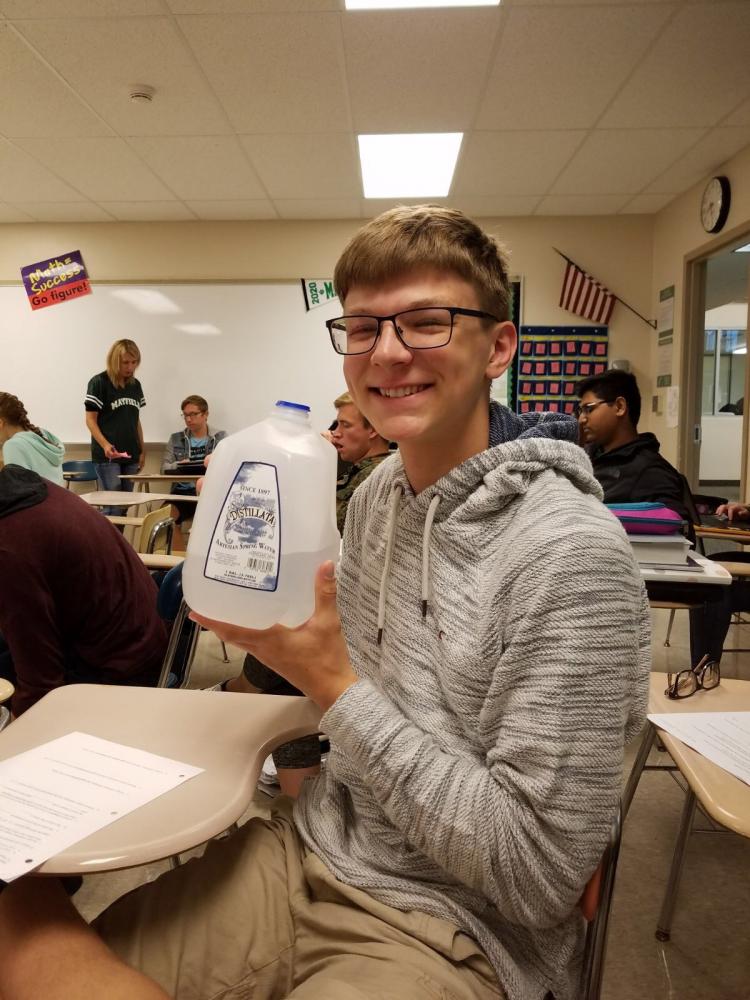 “Using the restroom constantly is a burden but it pays off,” said Trevor Cowgil.