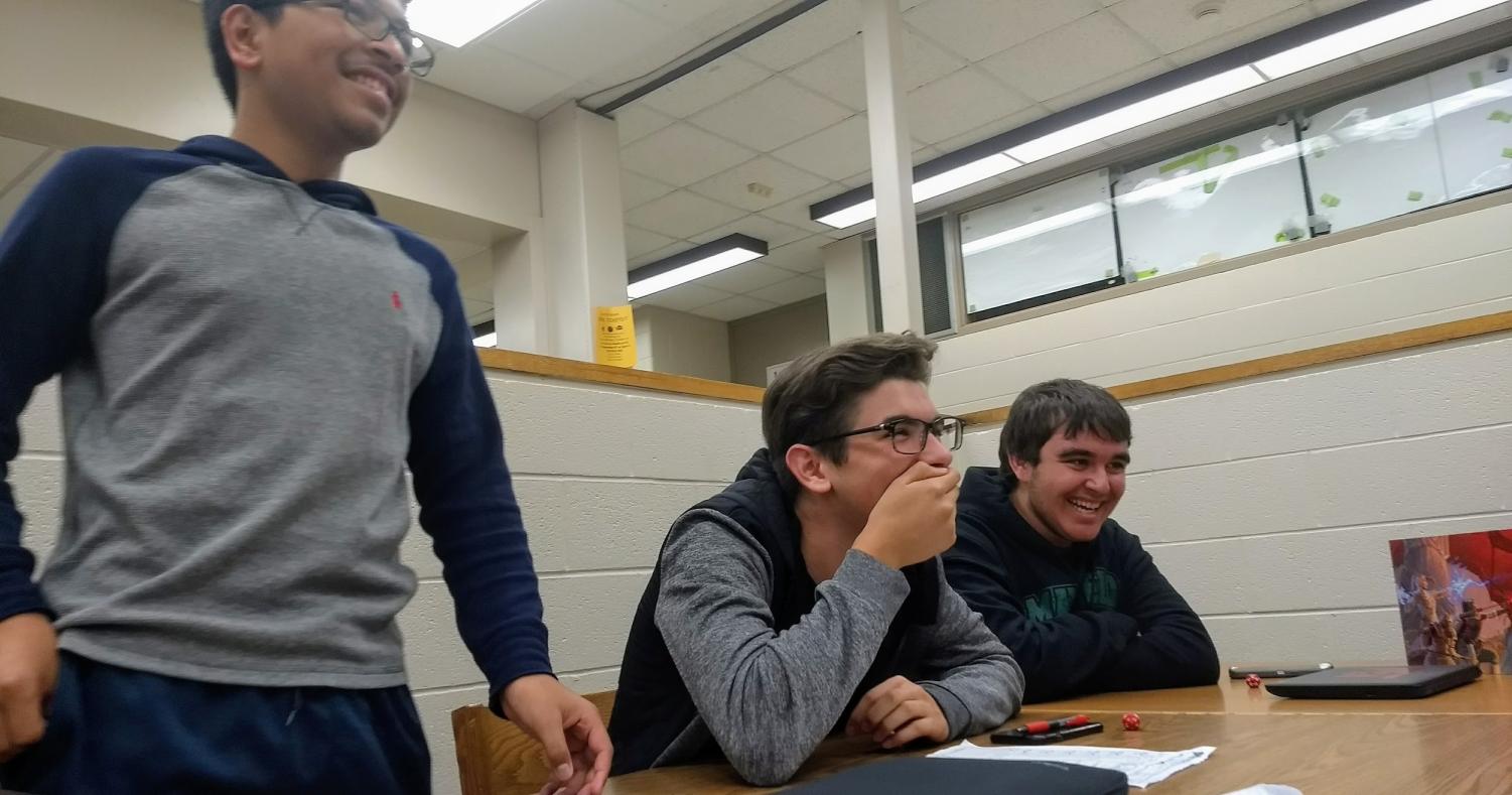 Raihan Malik, Landen Lograsso and Nayab Khan learn their crazy yet hilarious fate. Club members meet after school in the Senior Commons to play on Tuesdays and Thursdays.