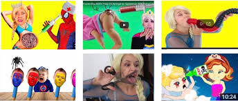 These grotesque thumbnails represent a horribly corrupted YouTube.