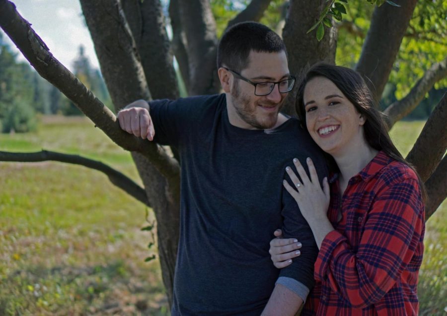 English teacher Alex Shaw will marry her fiance Andrew on the last day of June.