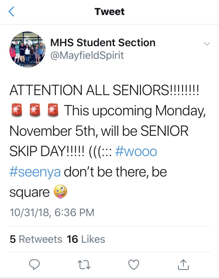 Many+seniors+skip+out+on+school