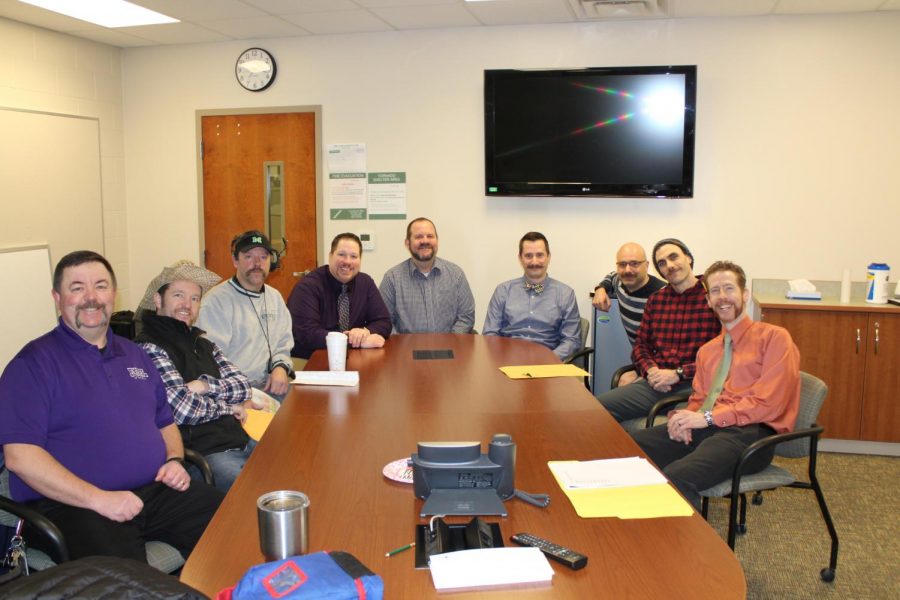 The 2019 Mustache for Cash participants raised over $4000 for St. Baldricks Foundation.