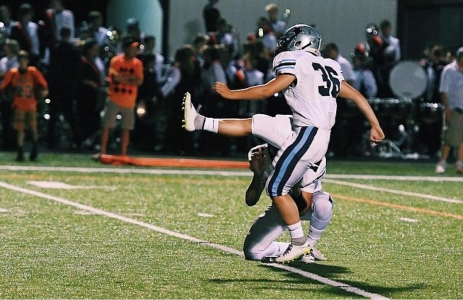 Senior Anna Sanders from Kenston High School was the first female to ever score a point in Ohio high school football state championship history. 
