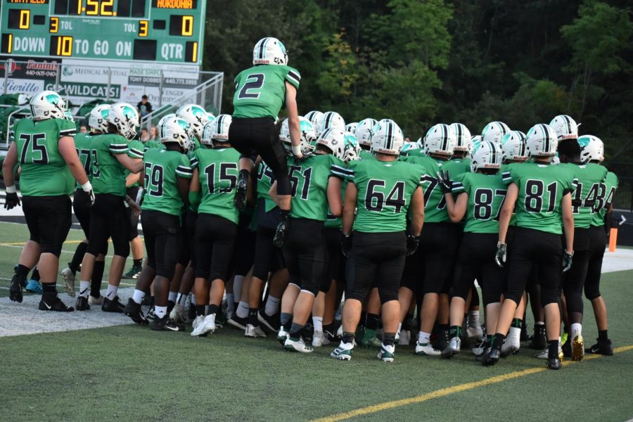 Under the leadership of head coach Ross Bandiera, the varsity football team has learned how to play for each other.  Through eight weeks, its resulted in a perfect record.