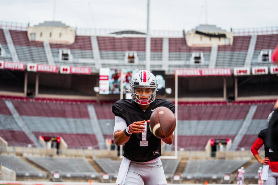 Justin Fields returns as the Buckeyes top offensive talent.  Ohio State begins the season Saturday against Nebraska.