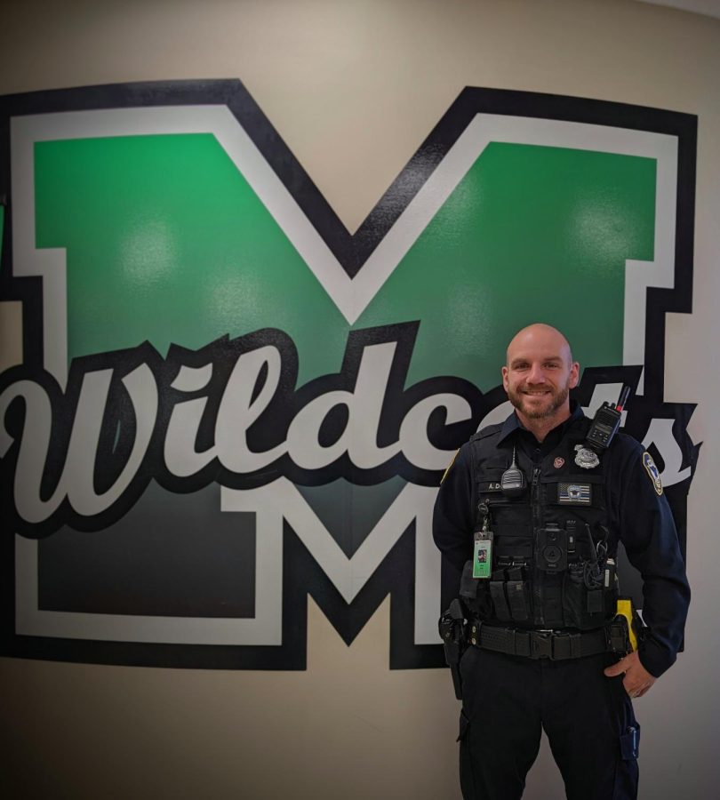 Officer Andrew Duffy has been working as the School Resource Officer since October.