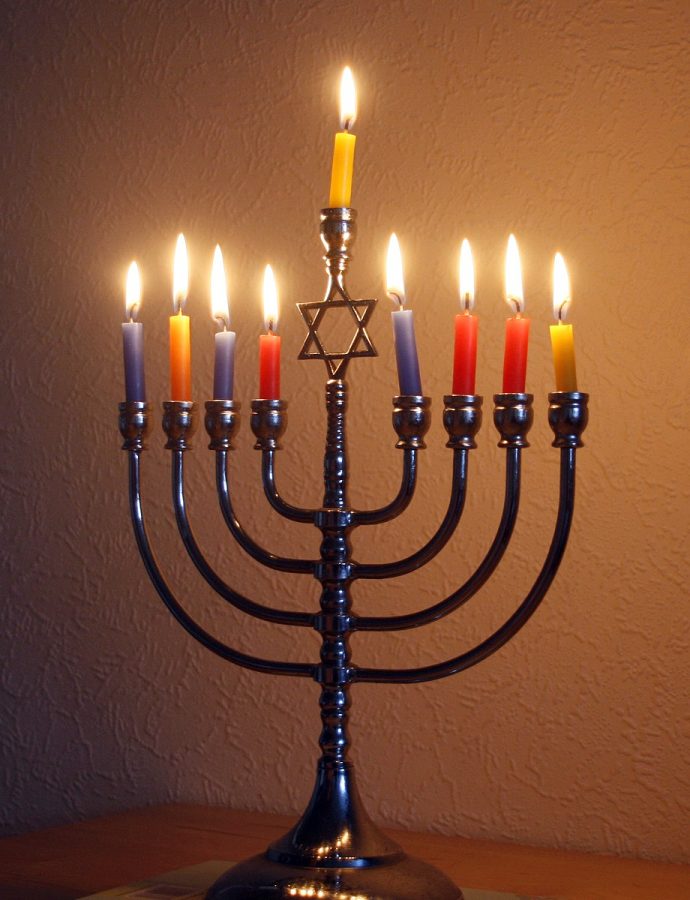 During Chanukkah, the menorah is lit with eight candles over eight days.  The ninth candle is considered the helper candle.